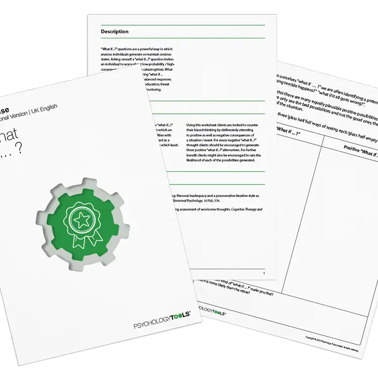 Psychology Tools resource: What If