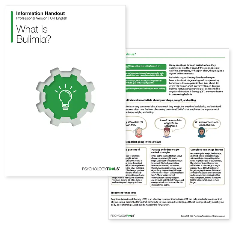 Psychology Tools resource: What Is Bulimia?
