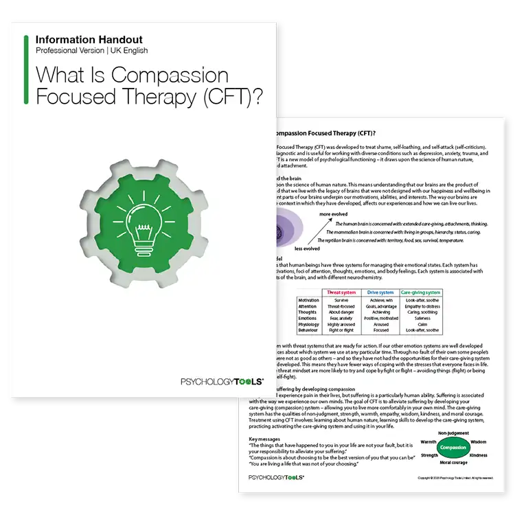 Psychology Tools resource: What Is Compassion Focused Therapy (CFT)?