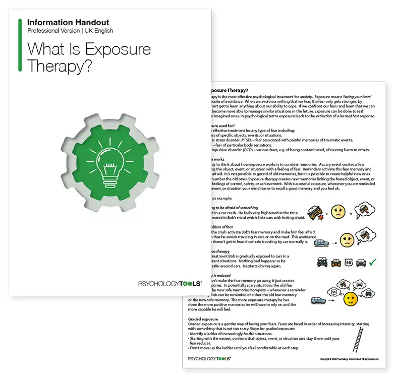 Psychology Tools resource: What Is Exposure Therapy?