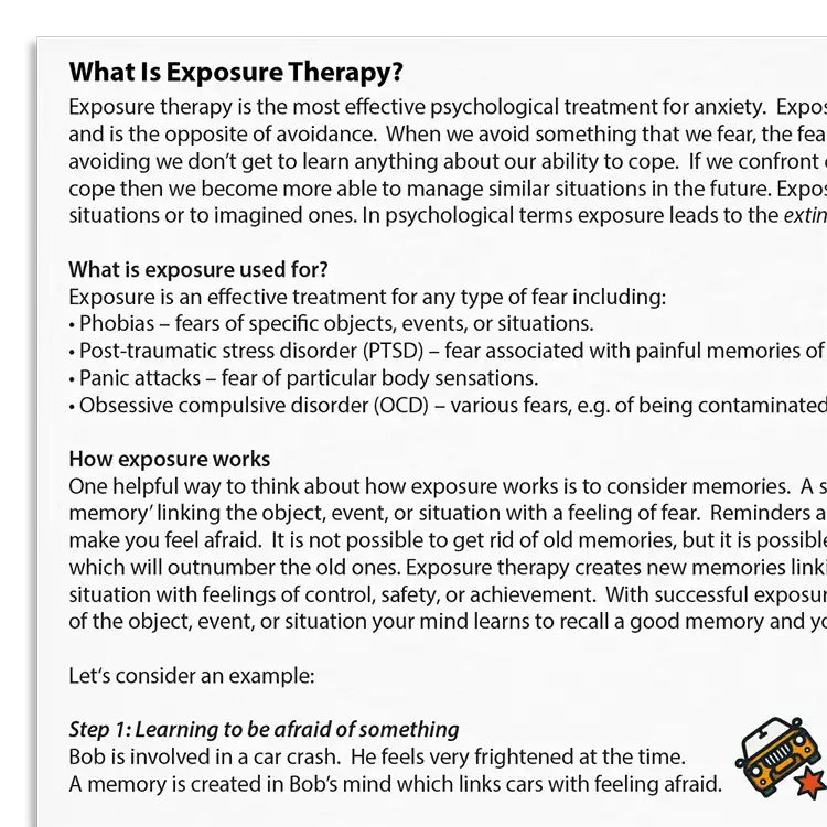 Psychology Tools resource: What Is Exposure Therapy?