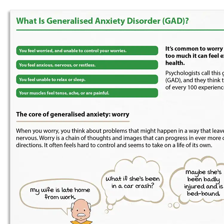 Psychology Tools resource: What Is Generalized Anxiety Disorder (GAD)?