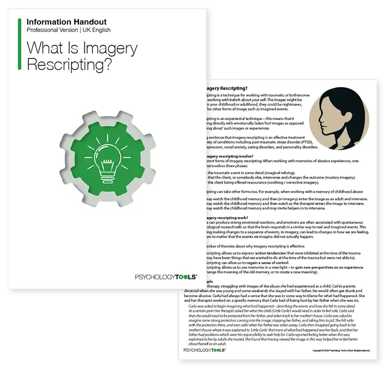 Psychology Tools resource: What Is Imagery Rescripting?