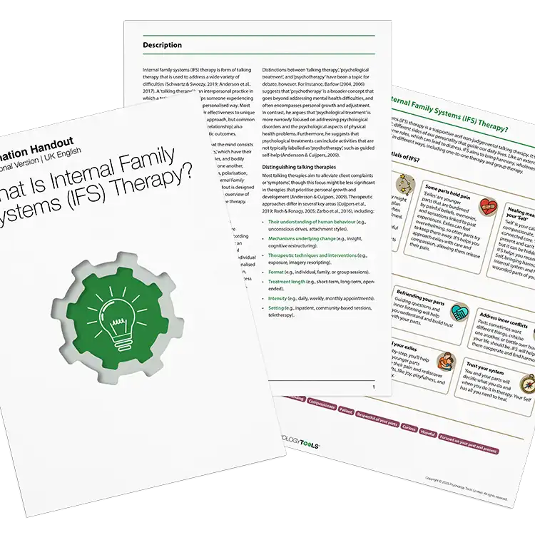 Psychology Tools resource: What Is Internal Family Systems (IFS) Therapy?
