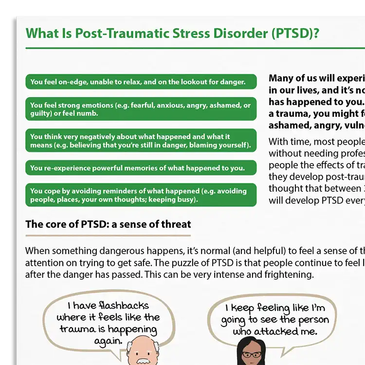 Psychology Tools resource: What Is Post-Traumatic Stress Disorder (PTSD)?