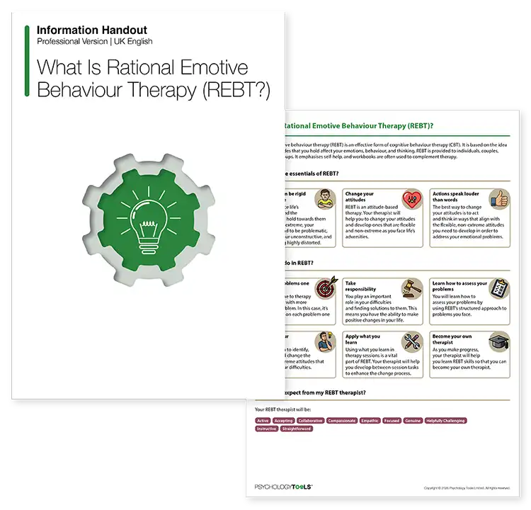 Psychology Tools resource: What Is Rational Emotive Behavior Therapy (REBT)?