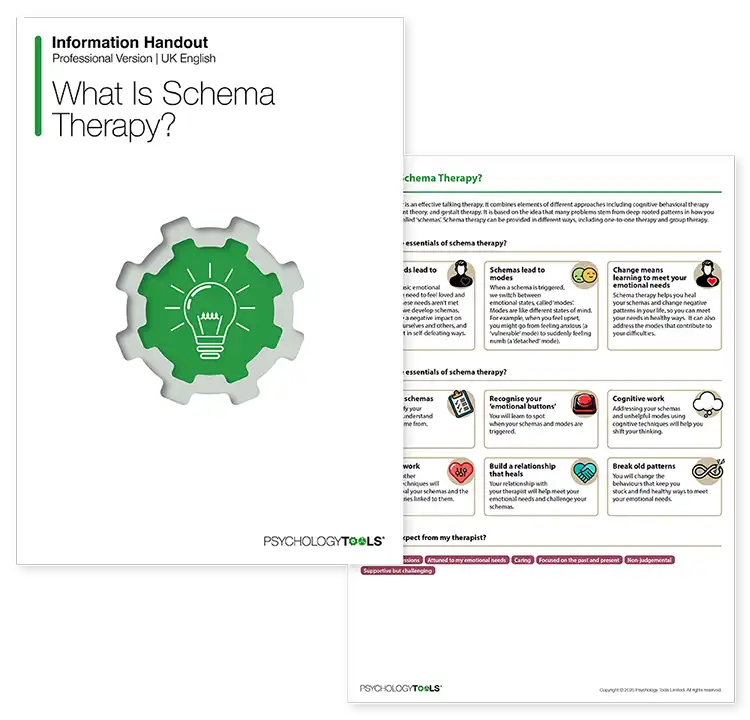 Psychology Tools resource: What Is Schema Therapy?