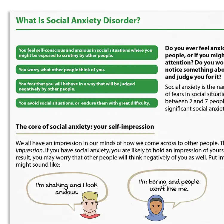 Psychology Tools resource: What Is Social Anxiety Disorder?