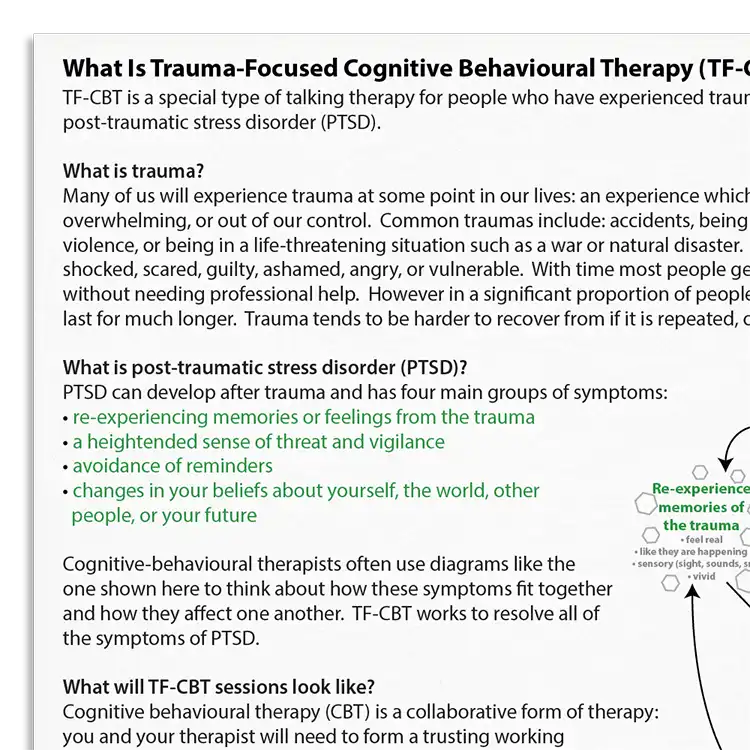 Psychology Tools resource: What Is TF-CBT?