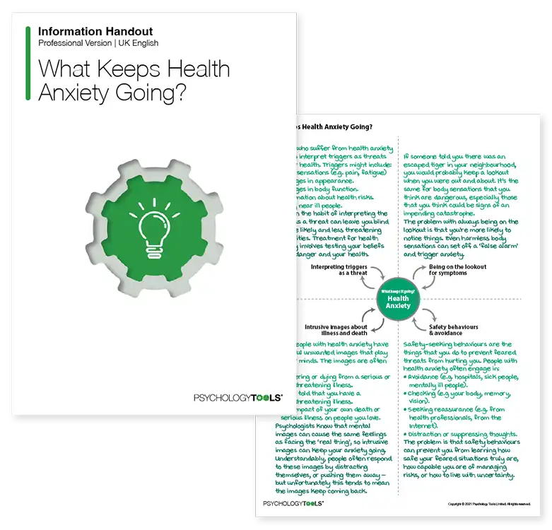 Psychology Tools resource: What Keeps Health Anxiety Going?