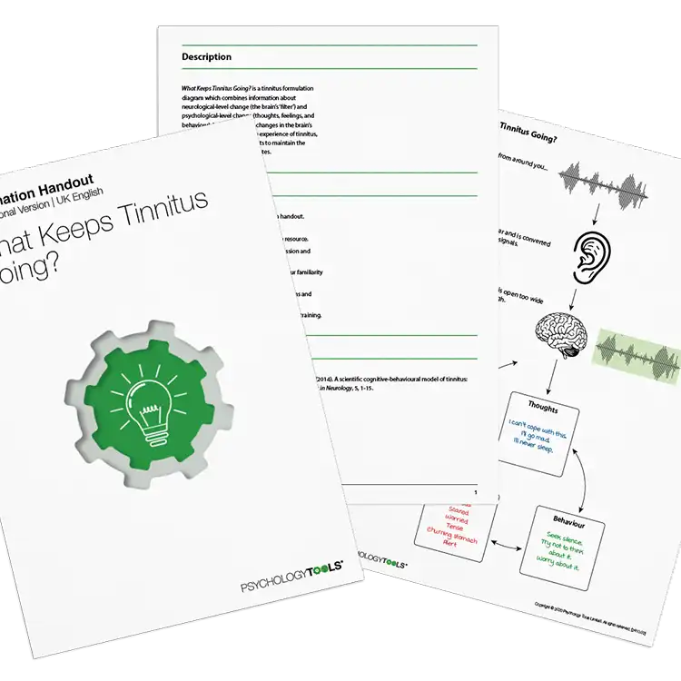 Psychology Tools resource: What Keeps Tinnitus Going