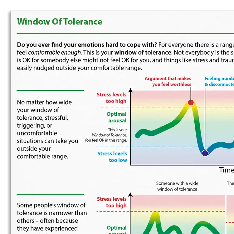 Psychology Tools resource: Window Of Tolerance