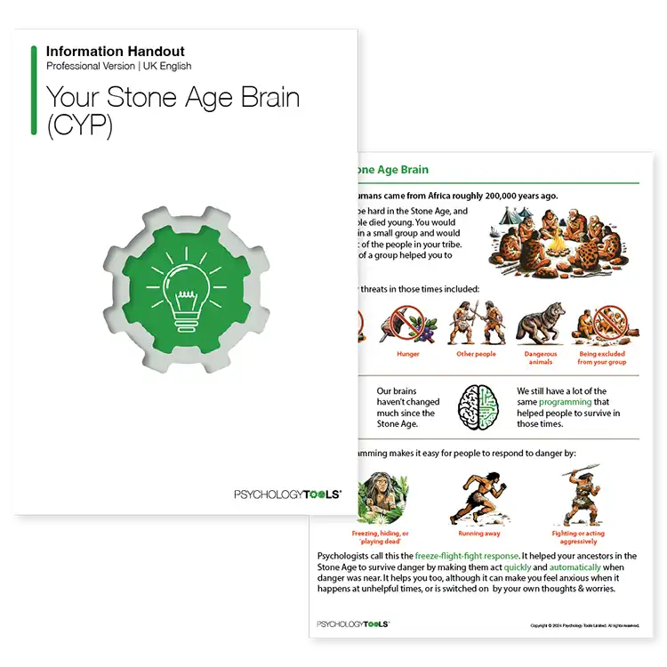 Psychology Tools resource: Your Stone Age Brain (CYP)