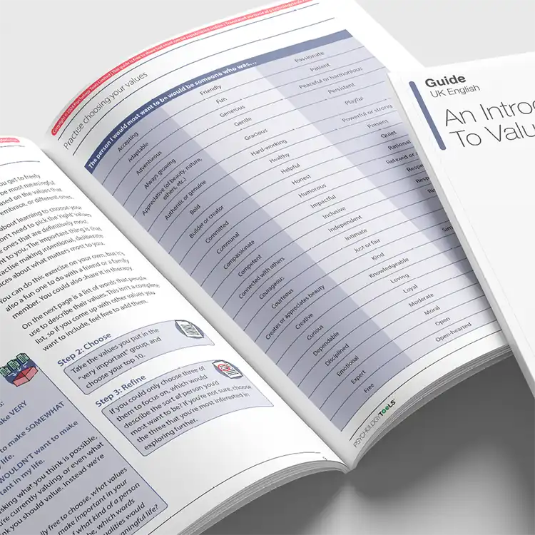 Psychology Tools resource: [Free Guide] An Introduction To Values