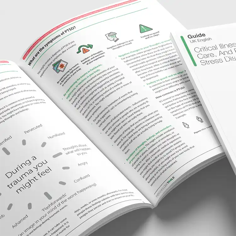 Psychology Tools resource: [Free Guide] Critical Illness Intensive Care And Post-Traumatic Stress Disorder (PTSD)