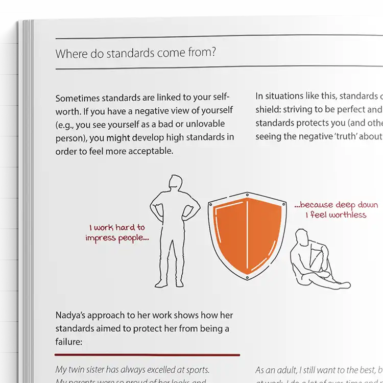 Demanding Standards – Living Well With Your Personal Rules CBT Guide