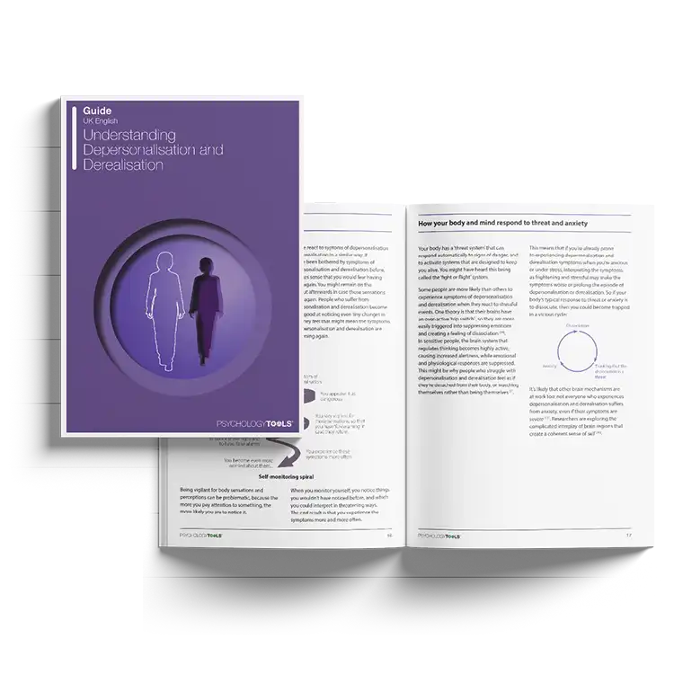 Psychology Tools Resource: Understanding Depersonalisation and Derealization