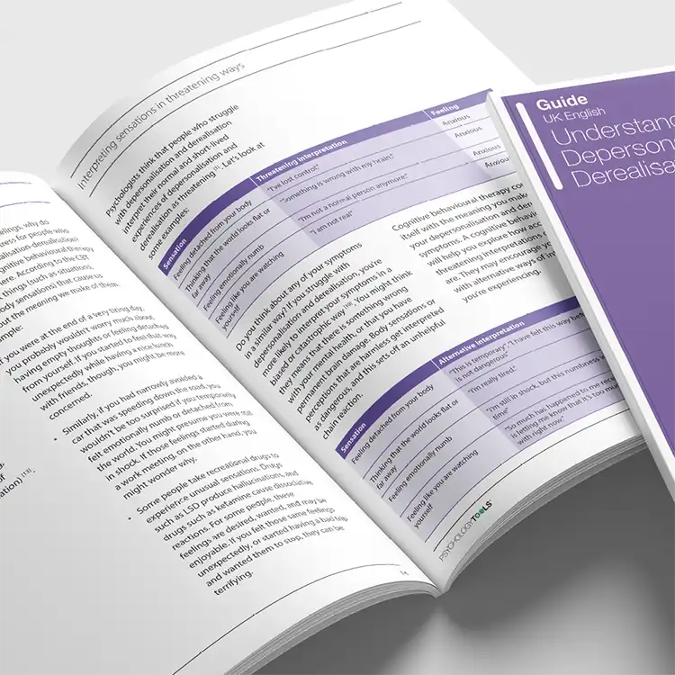 Psychology Tools Resource: Understanding Depersonalisation and Derealization