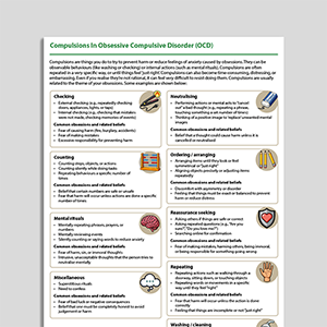 Compulsions In Obsessive Compulsive Disorder (OCD)