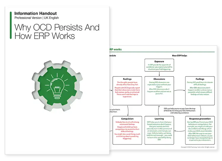 Psychology Tools Resource: Why OCD Persists And How ERP Helps