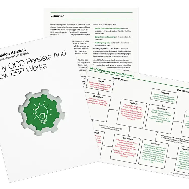 Psychology Tools Resource: Why OCD Persists And How ERP Helps