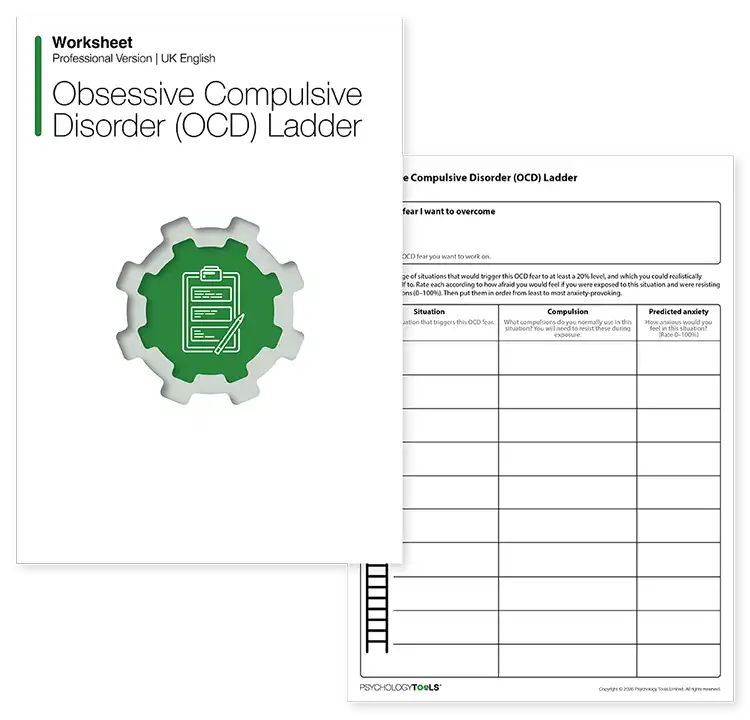 Psychology Tools Resource: Obsessive Compulsive Disorder (OCD) Ladder