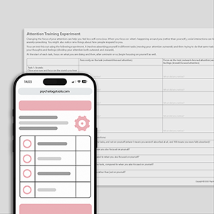 Psychology Tools resource: Attention Training Experiment