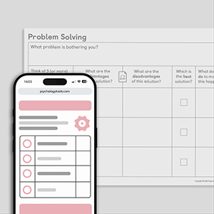 Psychology Tools resource: Problem Solving (CYP)
