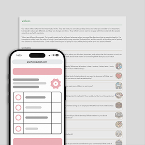 Psychology Tools resource: Values