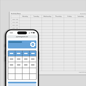 Activity Diary (Hourly Time Intervals)