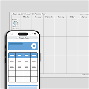 Behavioral Activation Activity Planning Diary