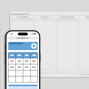 Psychology Tools resource: Behavioral Experiment