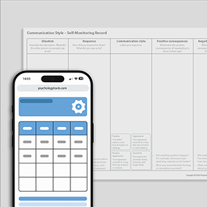 Communication Style – Self-Monitoring Record