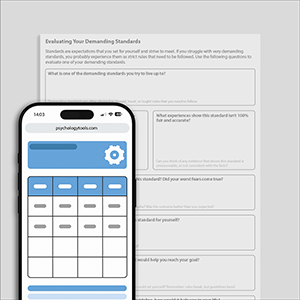Evaluating Your Demanding Standards
