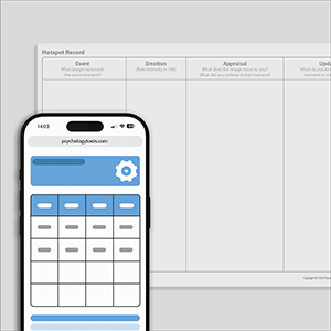 Psychology Tools resource: Hotspot Record