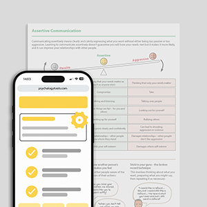 Psychology Tools resource: Assertive Communication