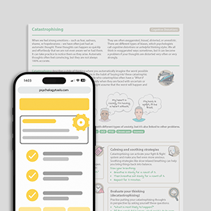 Psychology Tools resource: Catastrophizing