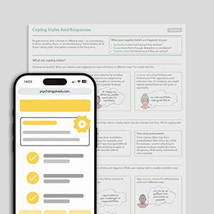 Psychology Tools resource: Coping Styles And Responses