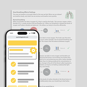 Psychology Tools resource: How Breathing Affects Feelings