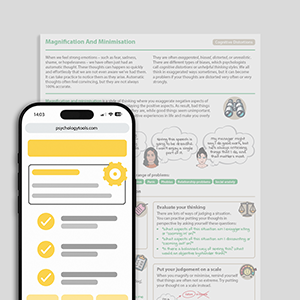 Psychology Tools resource: Magnification And Minimization