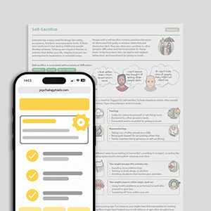 Psychology Tools resource: Self-Sacrifice