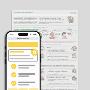 Psychology Tools resource: Unrelenting Standards