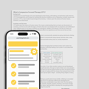 Psychology Tools resource: What Is Compassion Focused Therapy (CFT)?