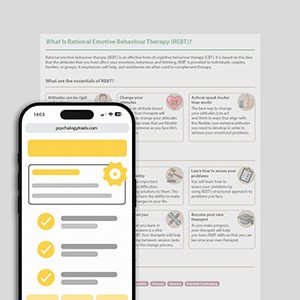 Psychology Tools resource: What Is Rational Emotive Behavior Therapy (REBT)?