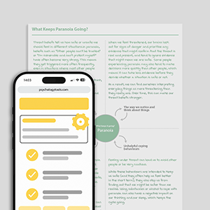 Psychology Tools Resource: What Keeps Paranoia Going?