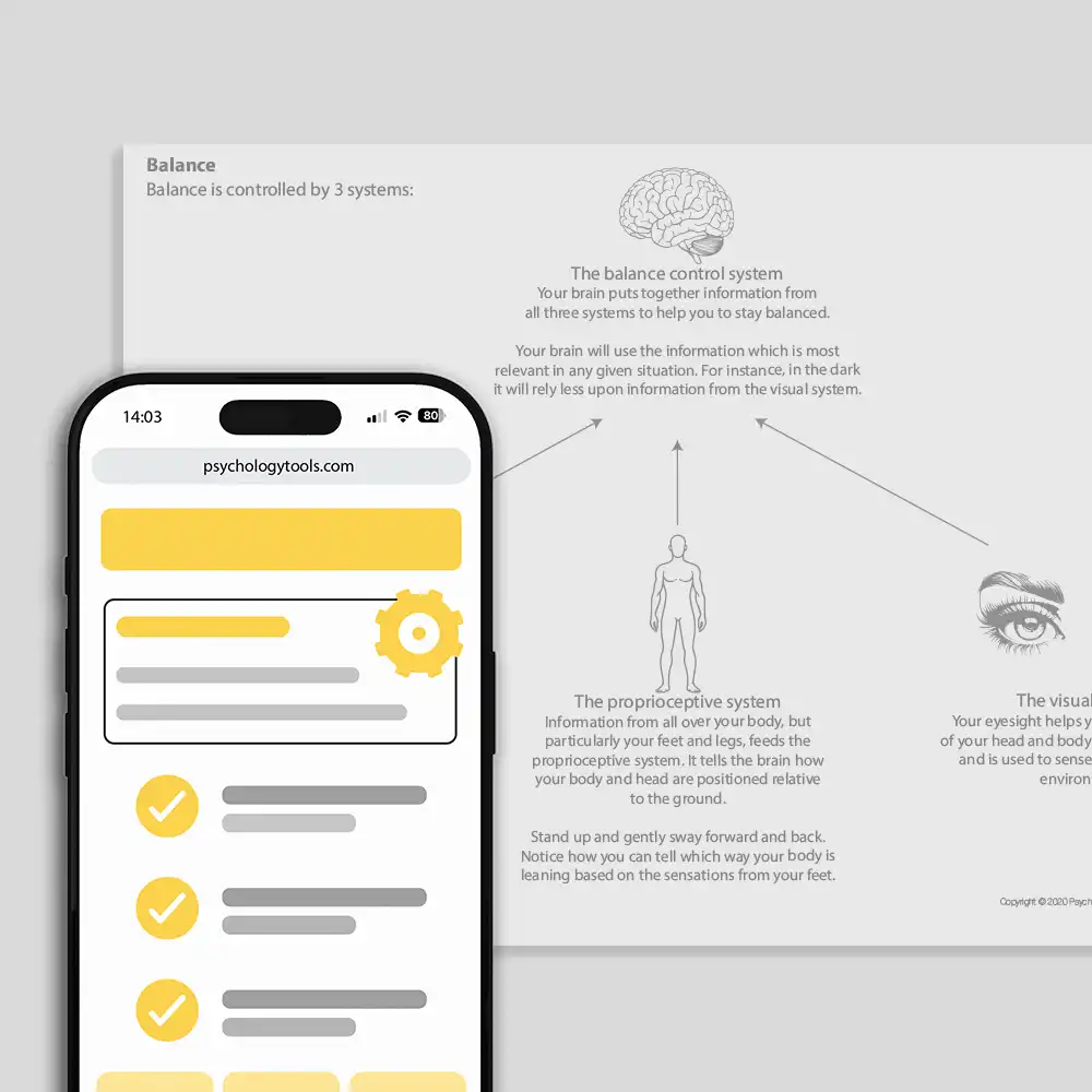 Psychology Tools resource: Balance