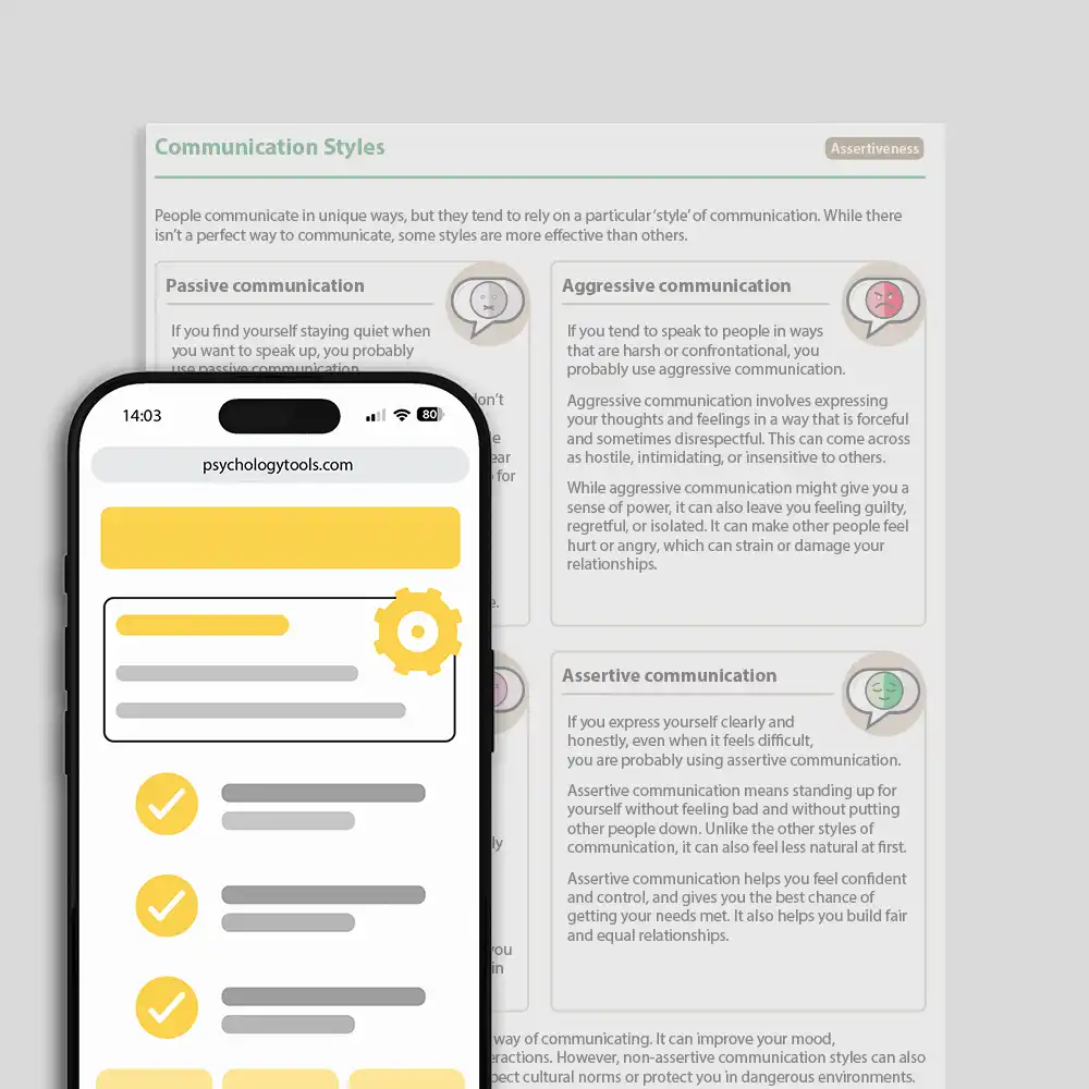 Psychology Tools resource: Communication Styles