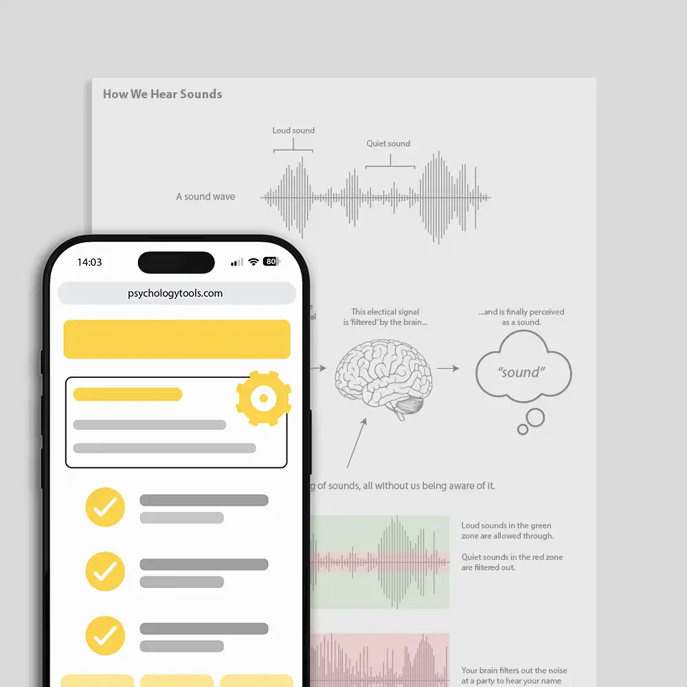 Psychology Tools resource: How We Hear Sounds