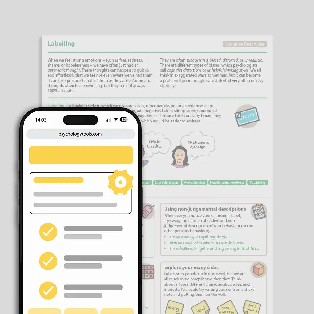 Psychology Tools resource: Labeling