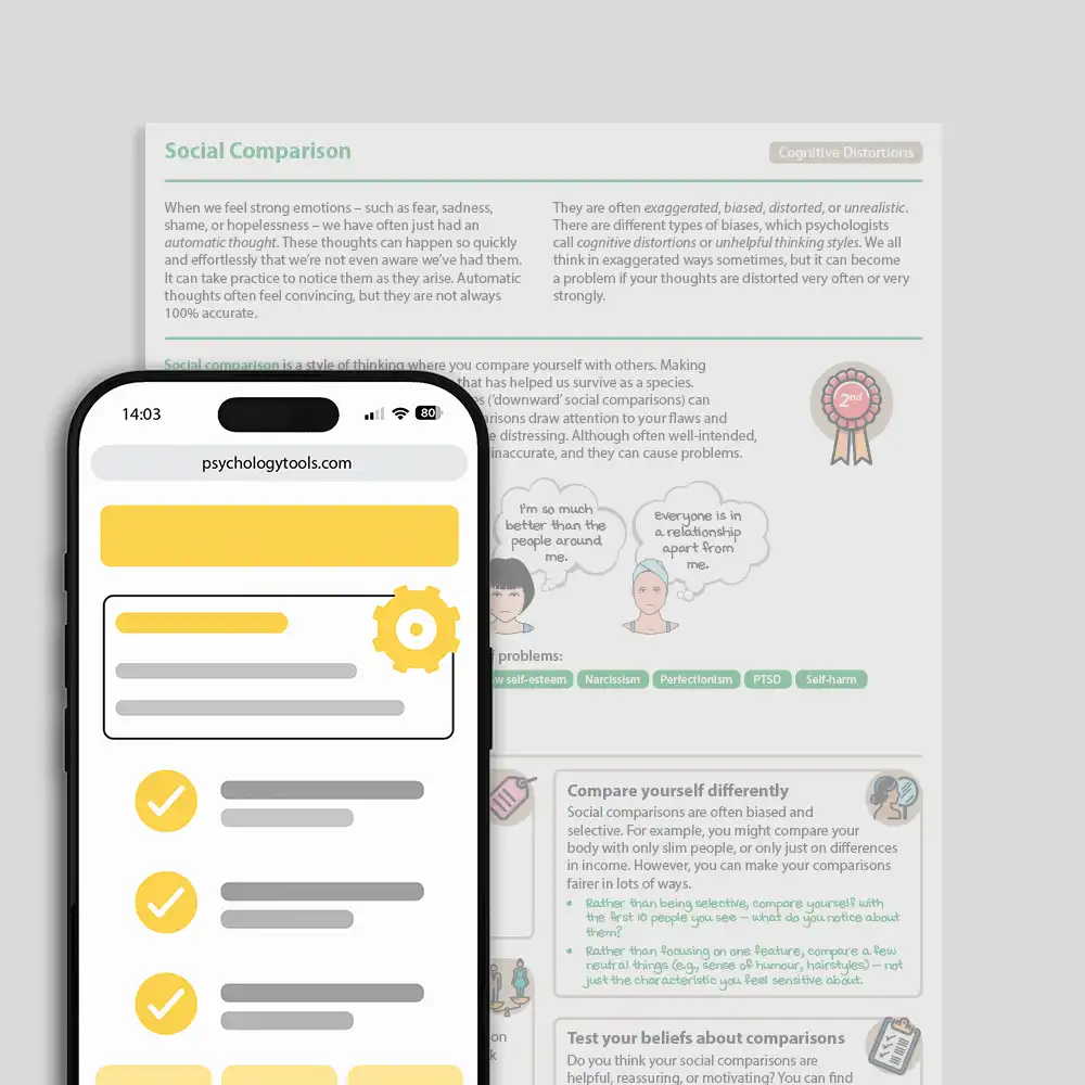 Psychology Tools resource: Social Comparison